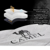 Пуховый хлопковый спальный мешок Camel