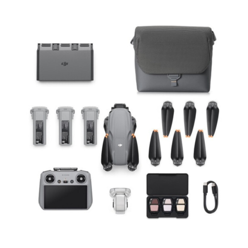 Дрон DJI Air 3S Fly More Combo (RC-2) серый