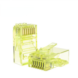 Коннектор RJ-45 yellow